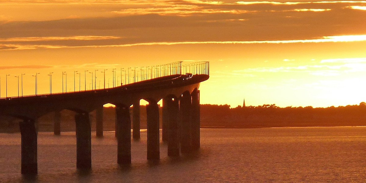 Brücke der Île de Ré