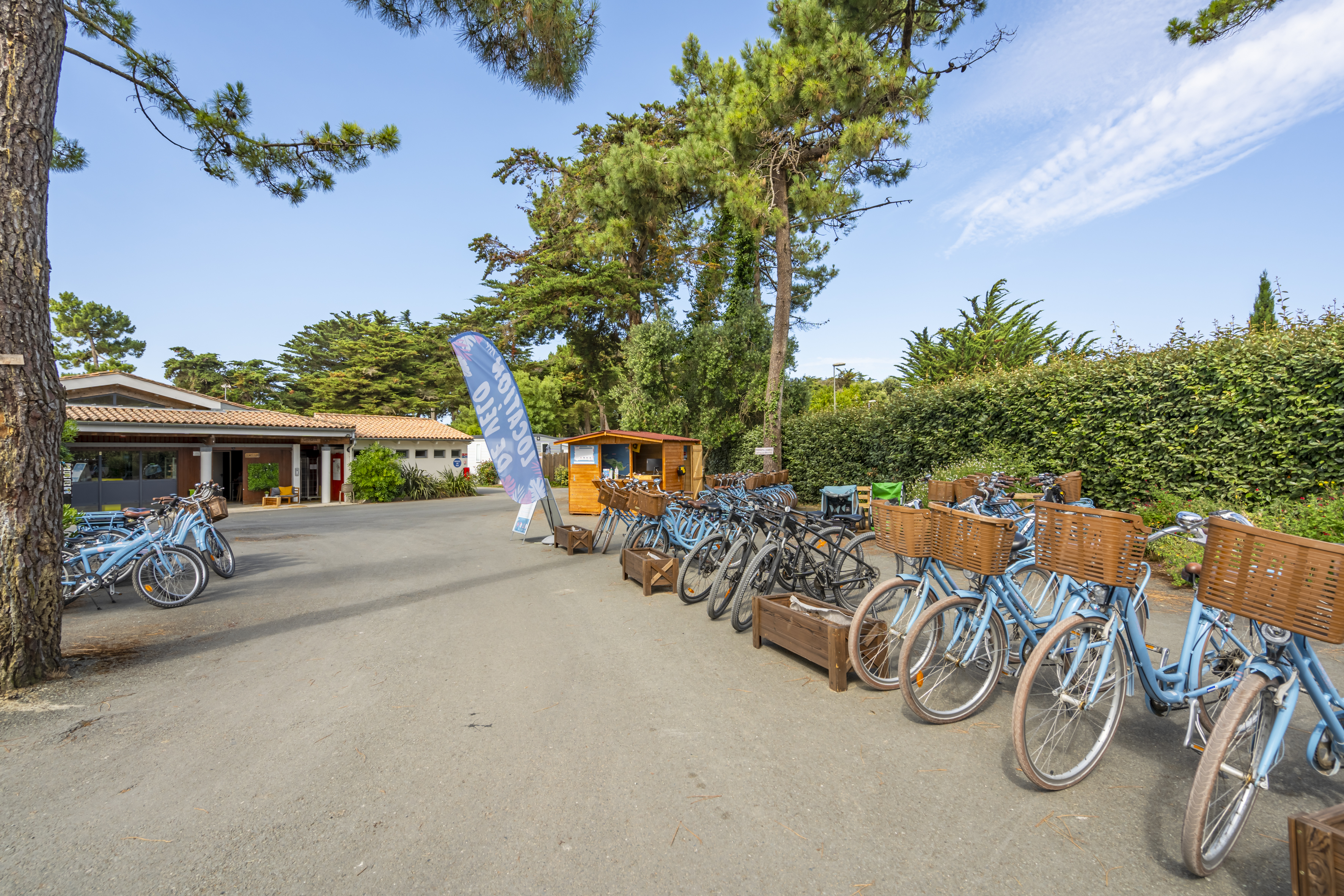 Hôtel location vélo