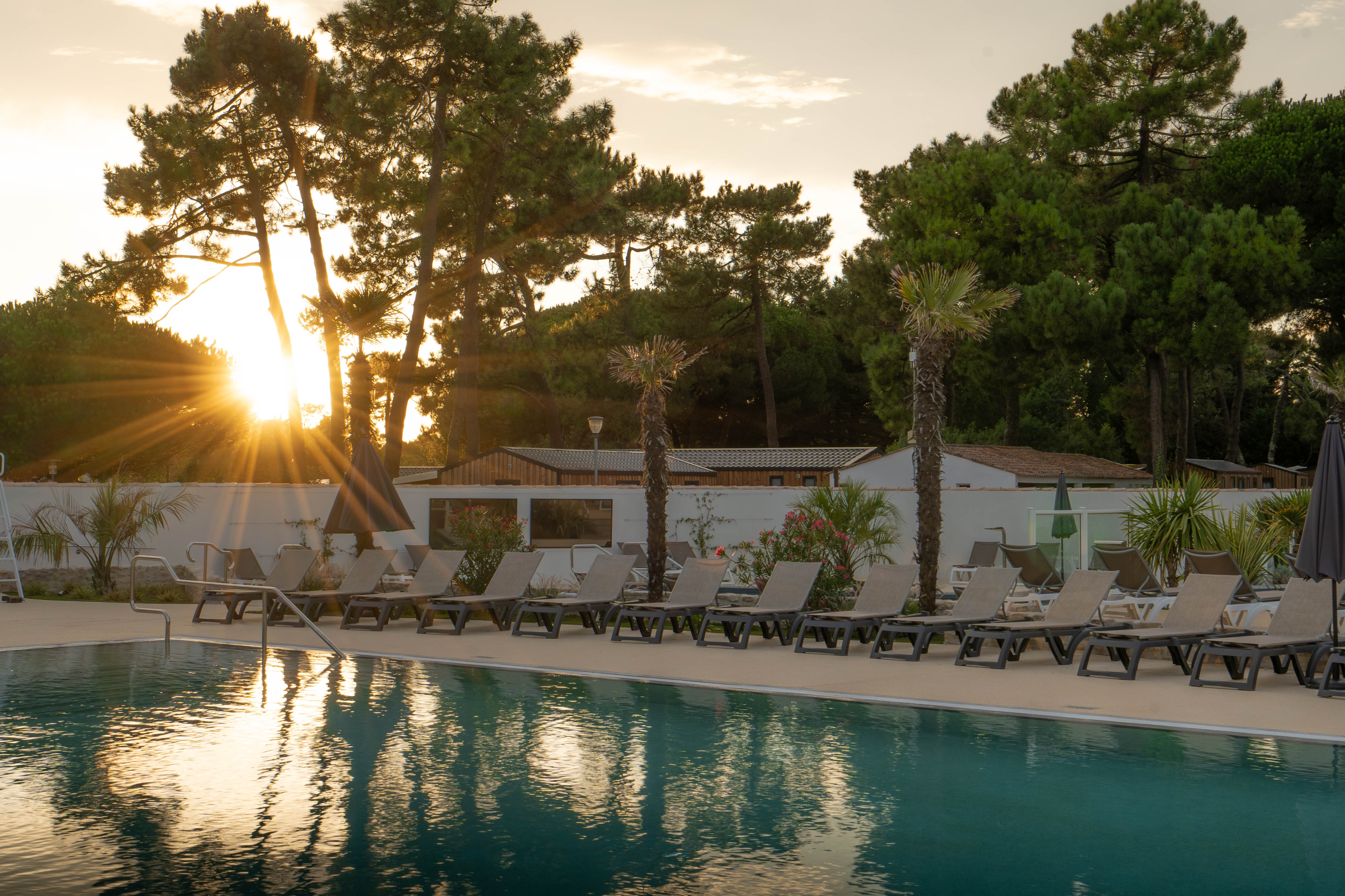 Hôtel coucher de soleil Île de Ré