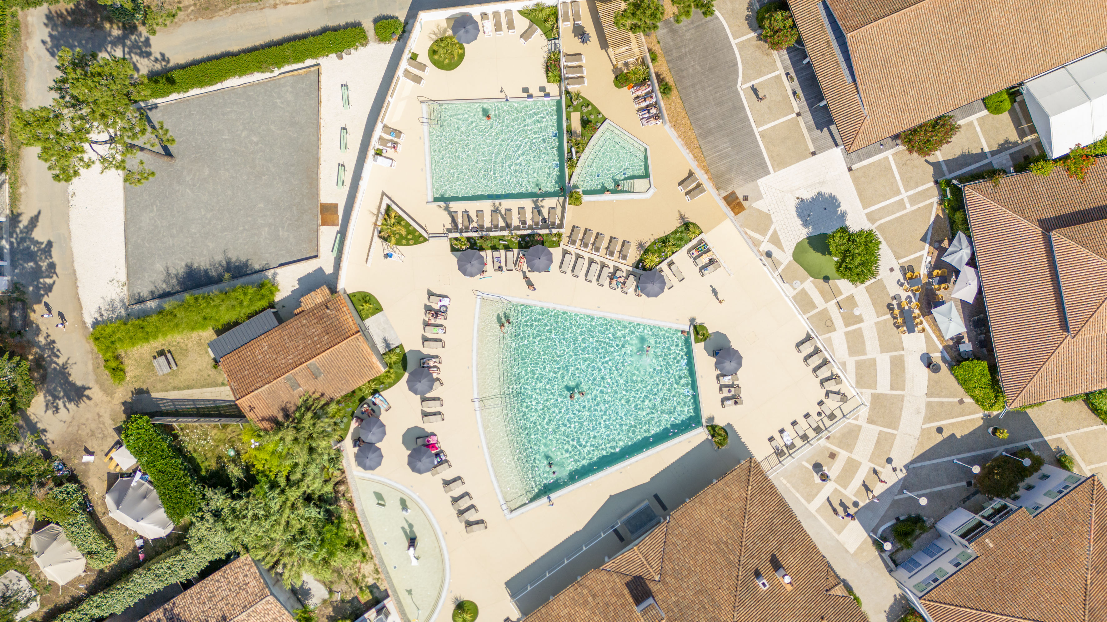 Espace aquatique chauffé hôtel Île de Ré