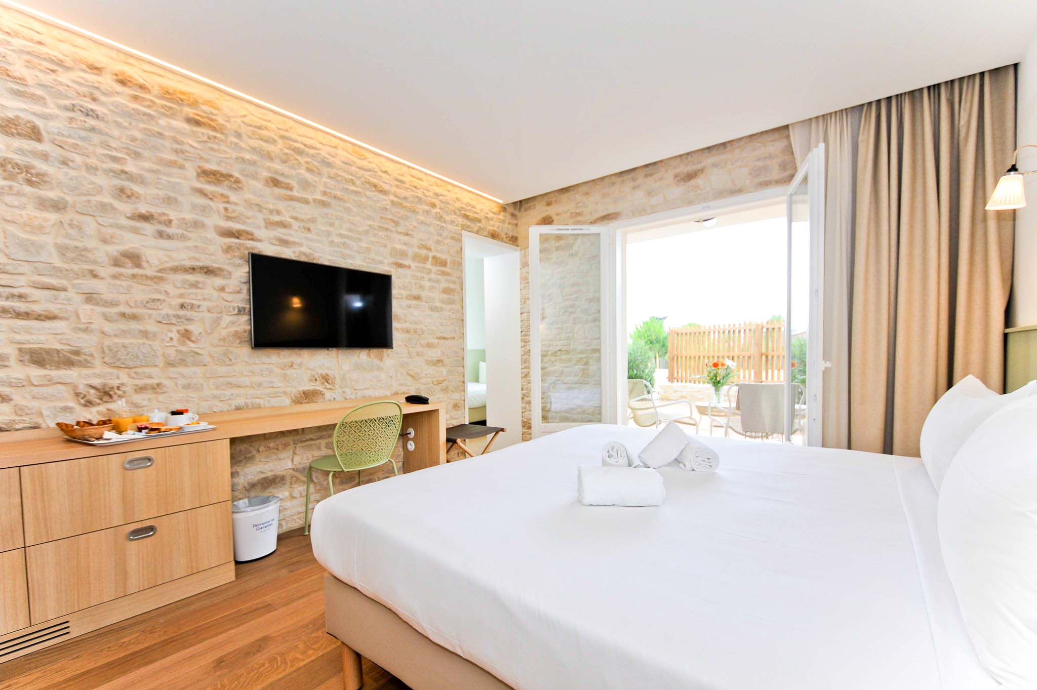Chambre extérieur hôtel Île de Ré