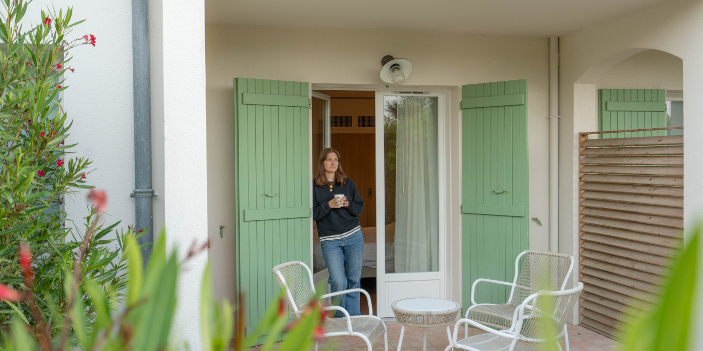 Hôtel terrasse Île de Ré