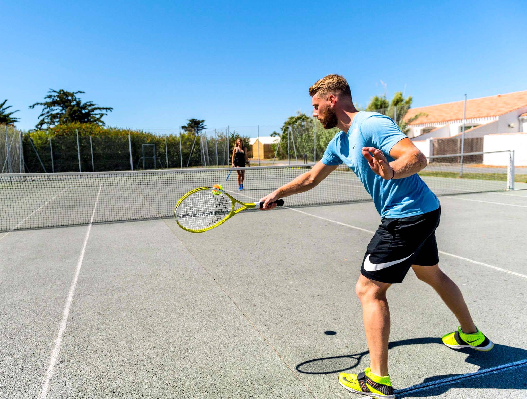 Hôtel terrain de tennis Île de Ré