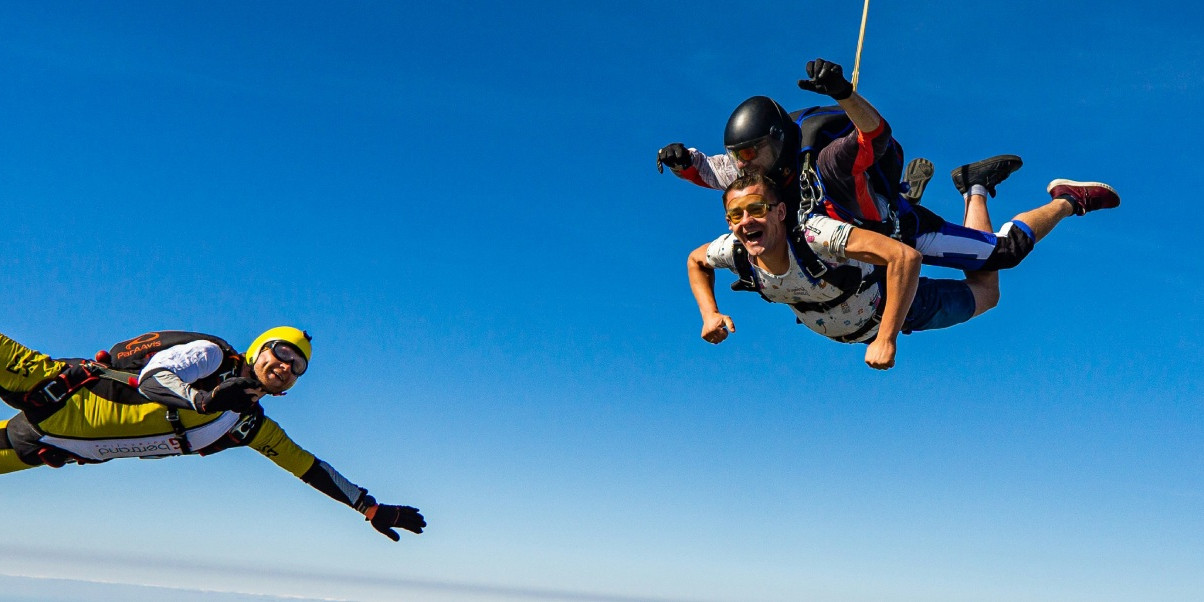 Parachutespringen Île de Ré